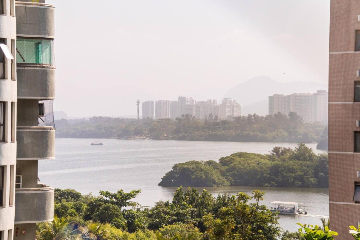Rio De Janeiro Apartamento Frente Mar Na Barra Kültér fotó